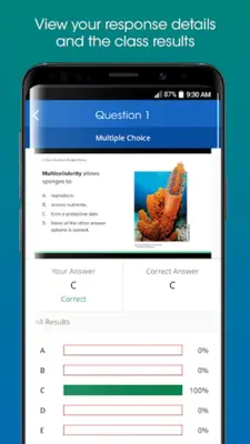 iClicker Student android App screenshot 2