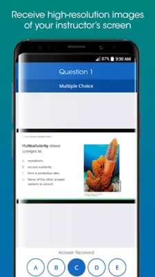 iClicker Student android App screenshot 3